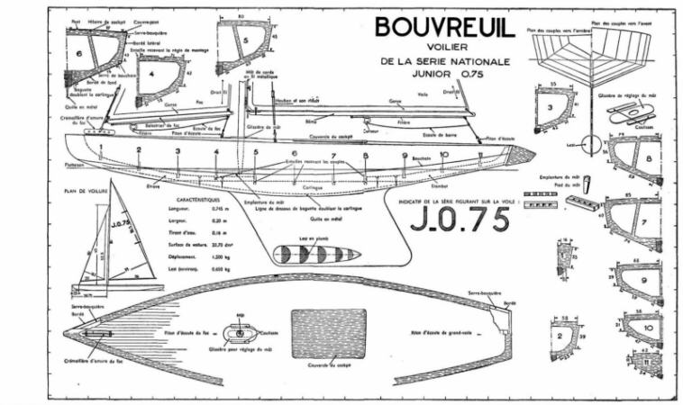 Plan du Bouvreuil (volontairement réduit, inutilisable, pour raisons de copyright)